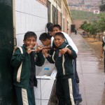 The boys in my group from the school, Fe y Alegria in Canto Grande, Lima