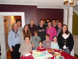 My family at my going away party
